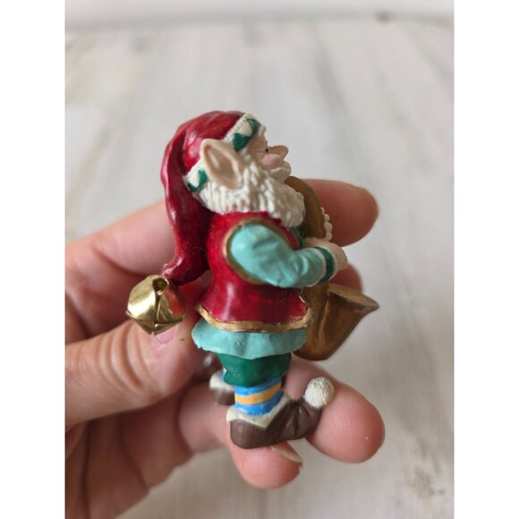Vintage Santa saxophone band figurine Bell village Xmas decor - Picture 5 of 7